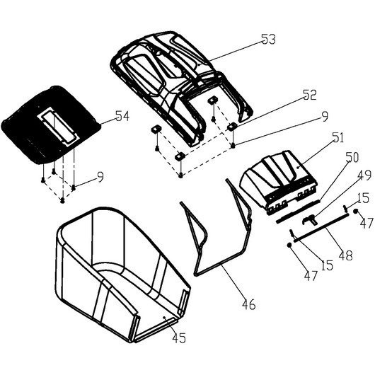 Травосборник Champion LM4622 после 2020г.